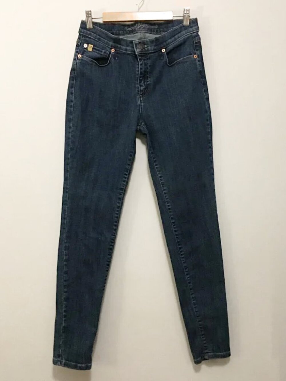 Yoga Jeans Second Yoga Skinny Blue Jeans Size 28 Made in Canada 360 Stretch